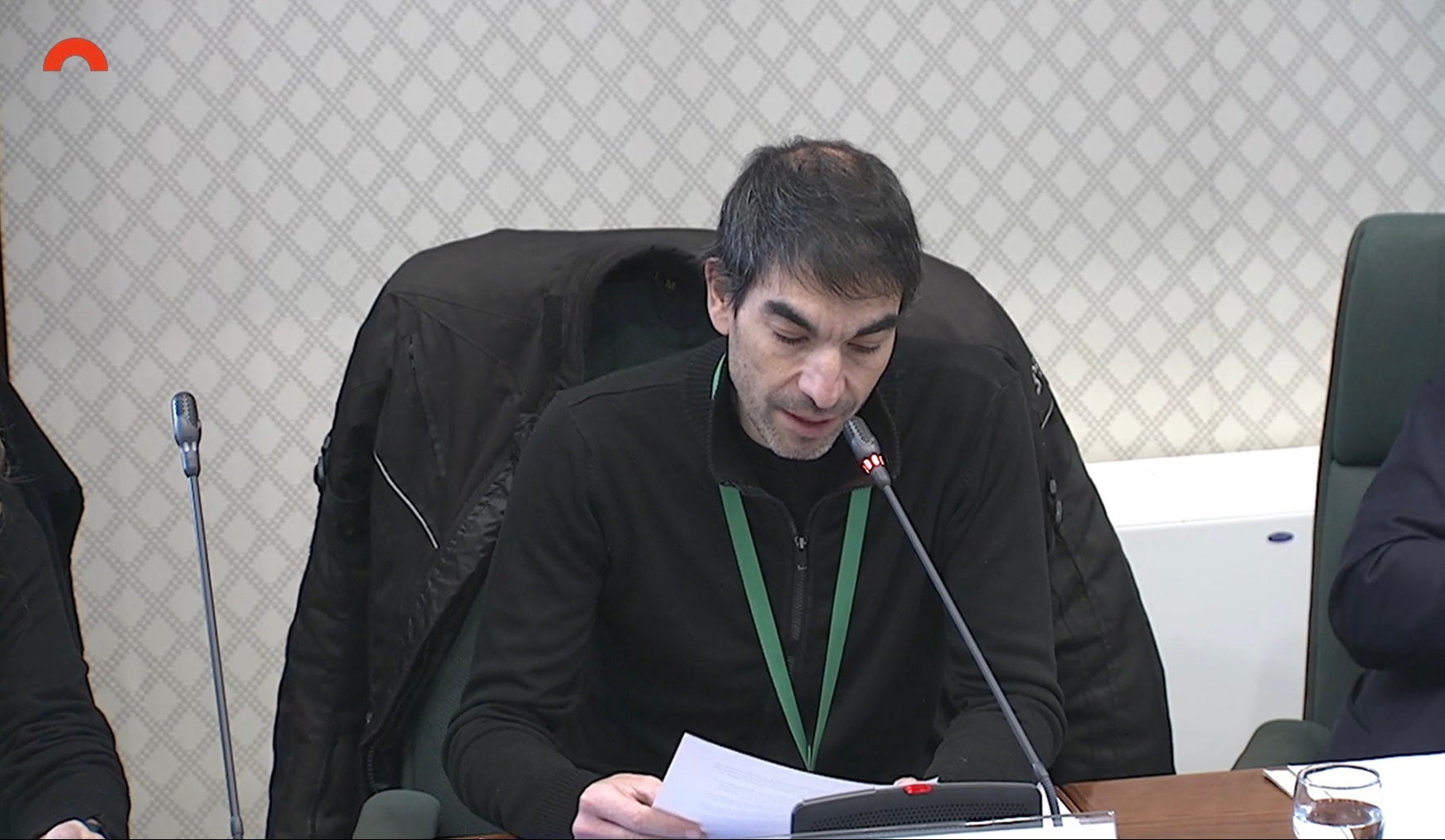 Damàs Vidal, en un moment de la seva intervenció/QS