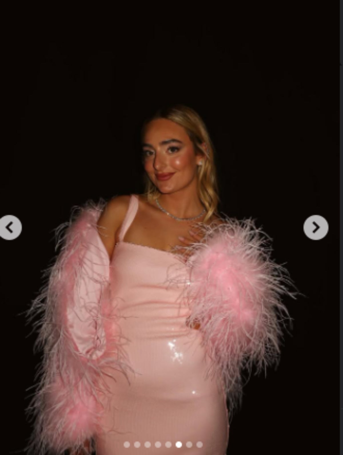 El vestit de Natalia Palacios per als Ídolo | Instagram