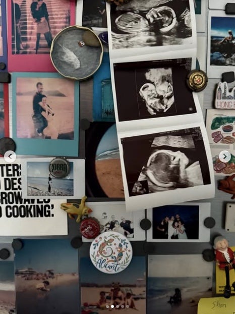 Els xefs han compartit algunes de les ecografies dels bebès - Instagram