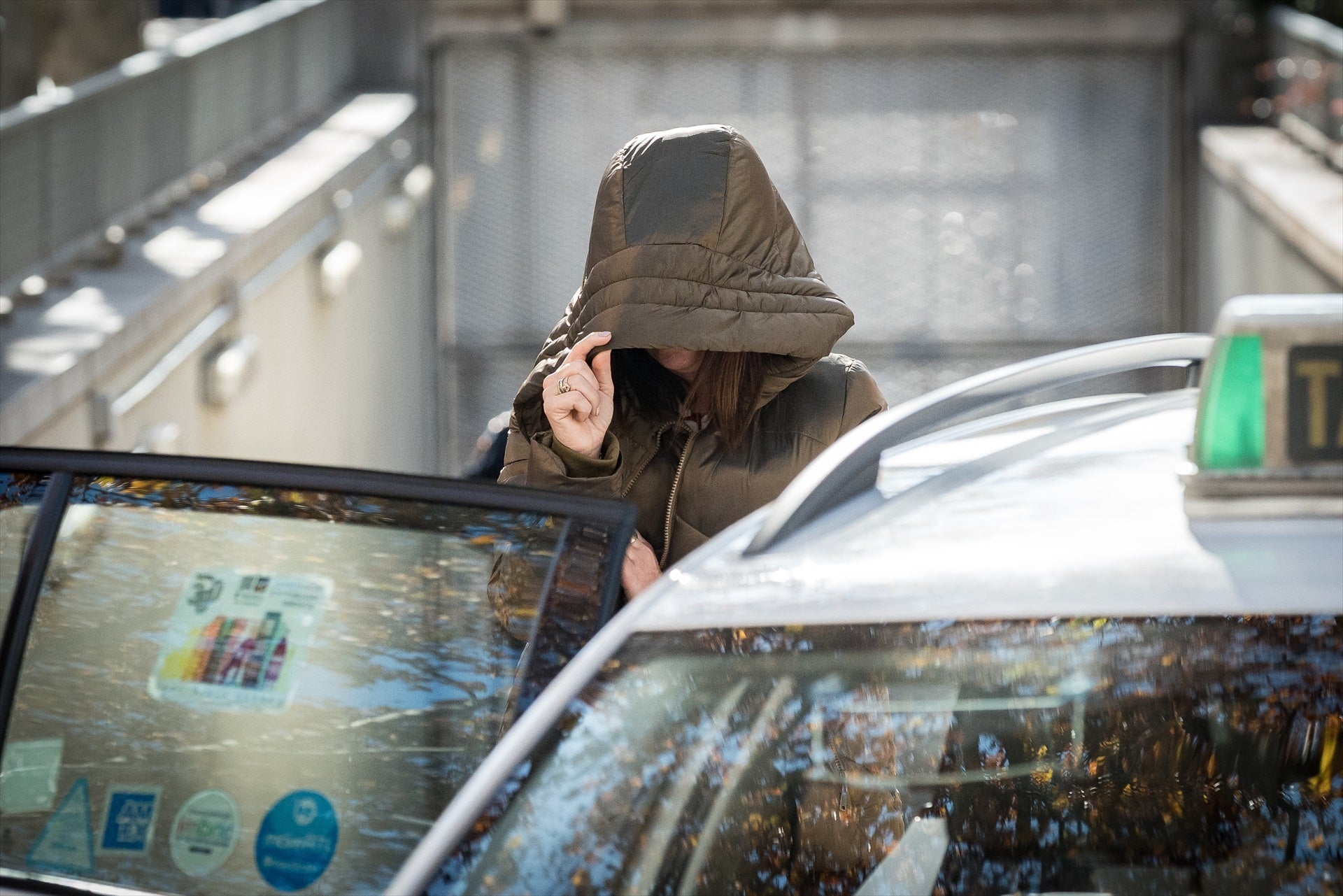 Leire Díez a la sortida de l'Audiència Nacional | Diego Radamés / Europa Press