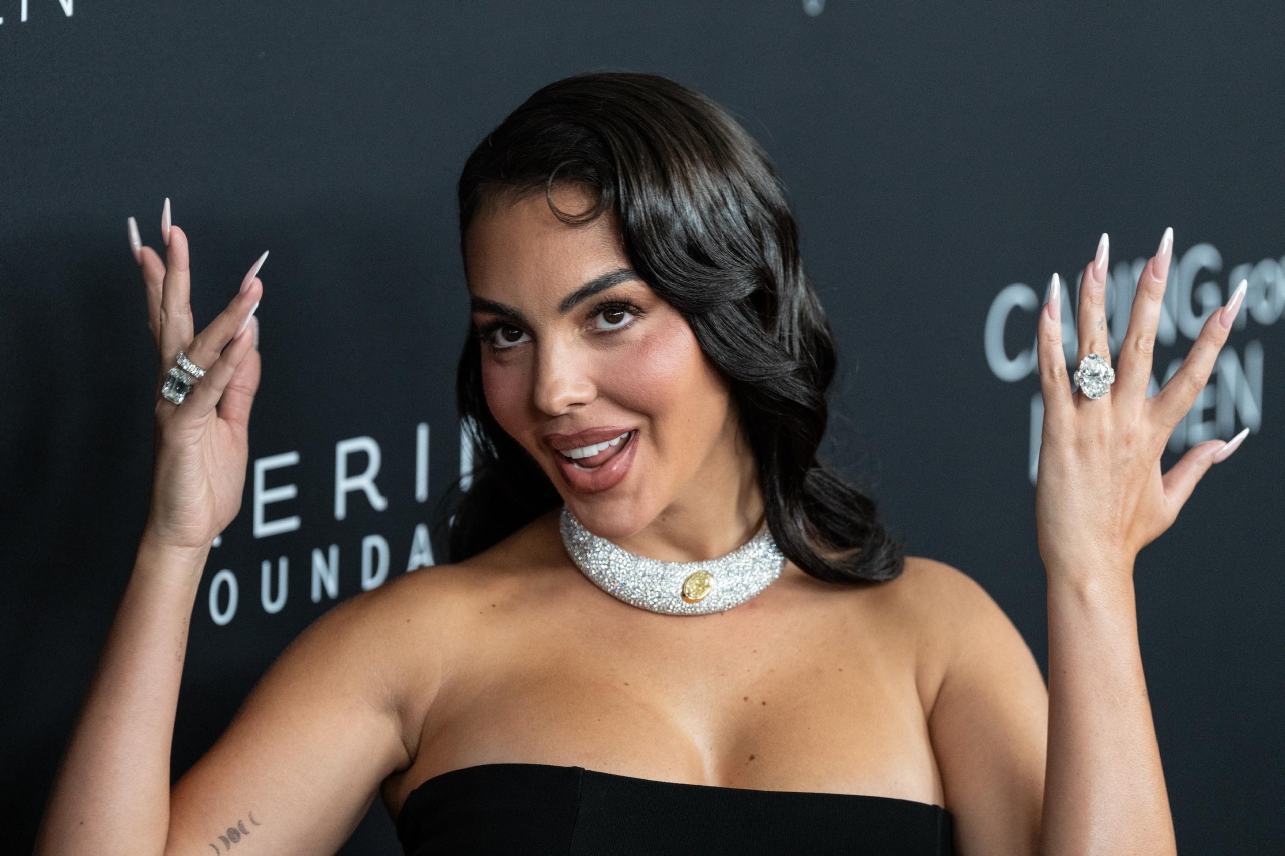 Georgina revela la seva reacció després de rebre l'anell de compromís de Cristiano Ronaldo | Europa Press