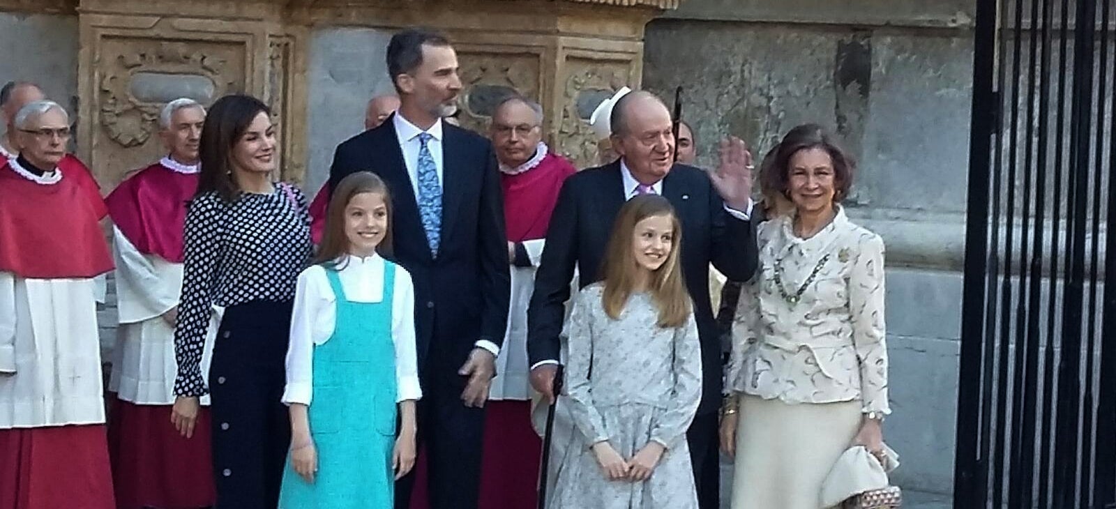 Joan Carles dona detalls inèdits de la baralla de Letícia i Sofia a la catedral de Palma - Europa Press