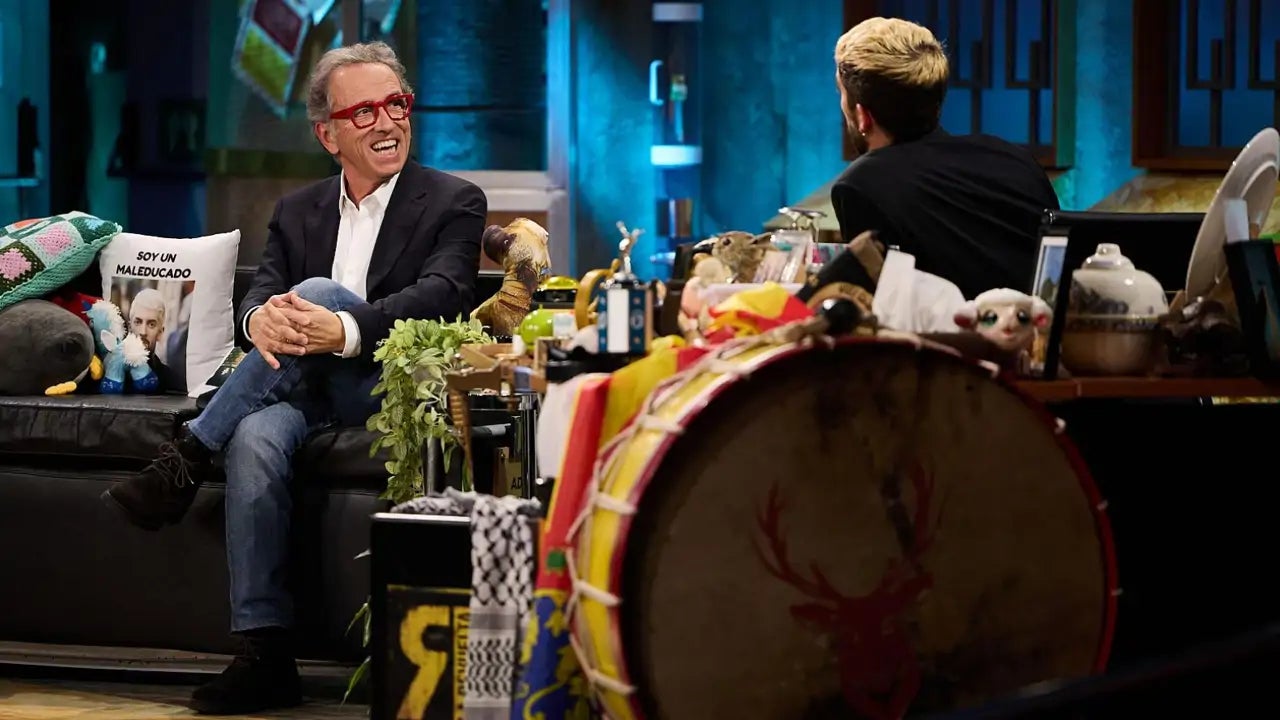 Jordi Hurtado visita 'La Revuelta' - TVE