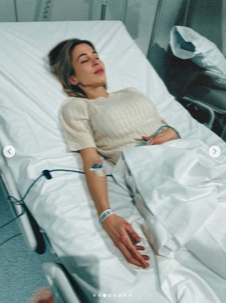 La neboda d'Ana Obregón publica una foto des de l'hospital - Instagram