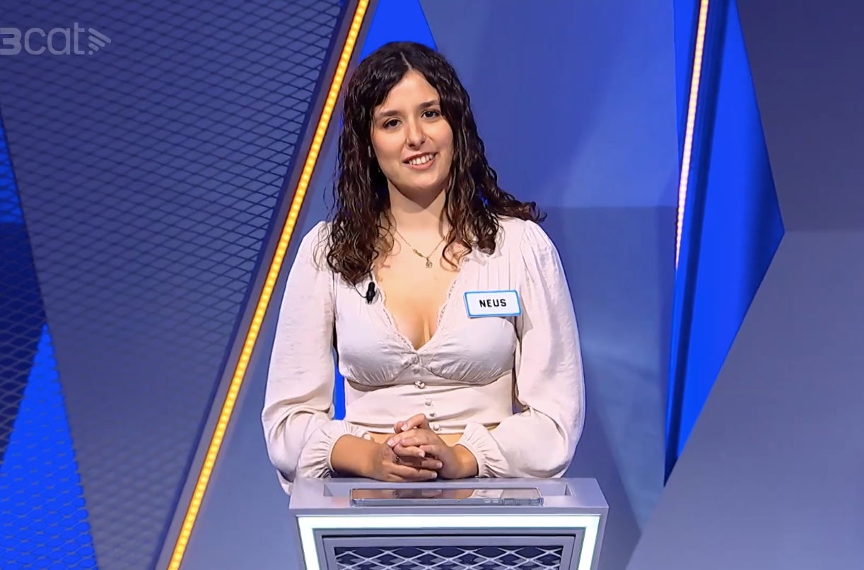  Neus intercambia la posición con Llucià Ferrer en 'Atrápame si puedes' de TV3 | 3Cat