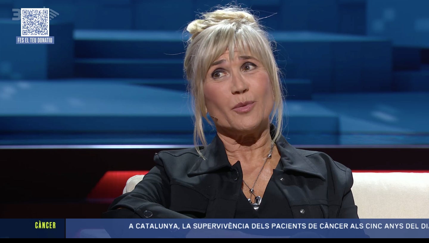 La periodista ha compartit la seva història com a pacient de càncer - TV3