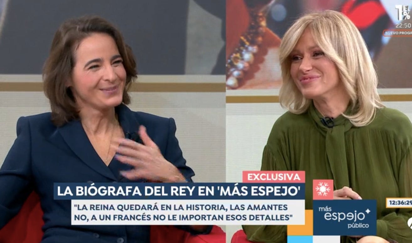 Laurence Debray, autora de la biografia de Joan Carles de Borbó | Antena 3