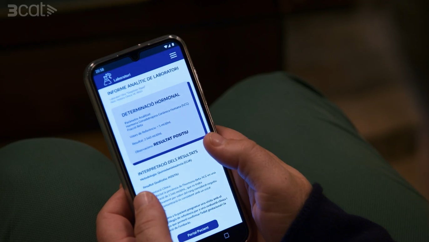 Les proves de la Itziar són positives a 'Com si fos ahir' | 3Cat