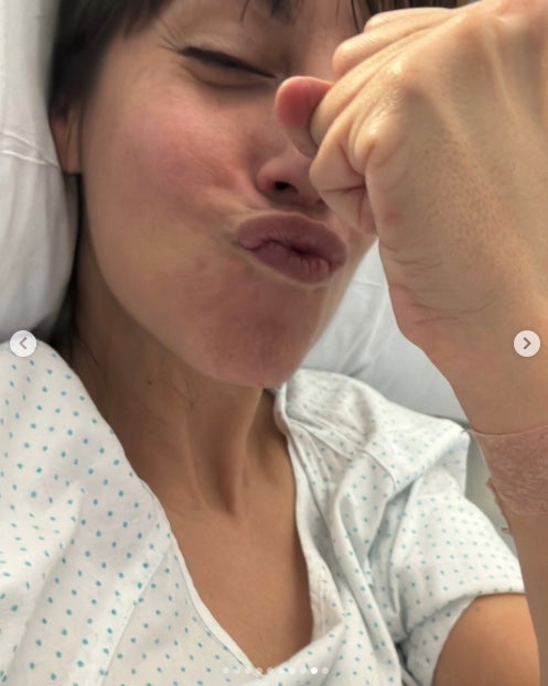 L'esportista celebra haver pogut rebre l'alta - Instagram