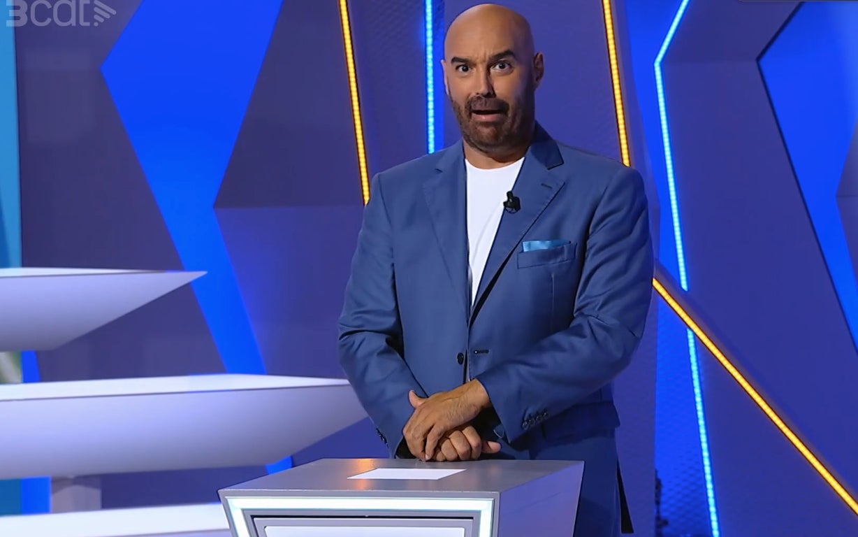 Llucià Ferrer deja de ser concursante de 'Atrápame si puedes' por un día | 3Cat