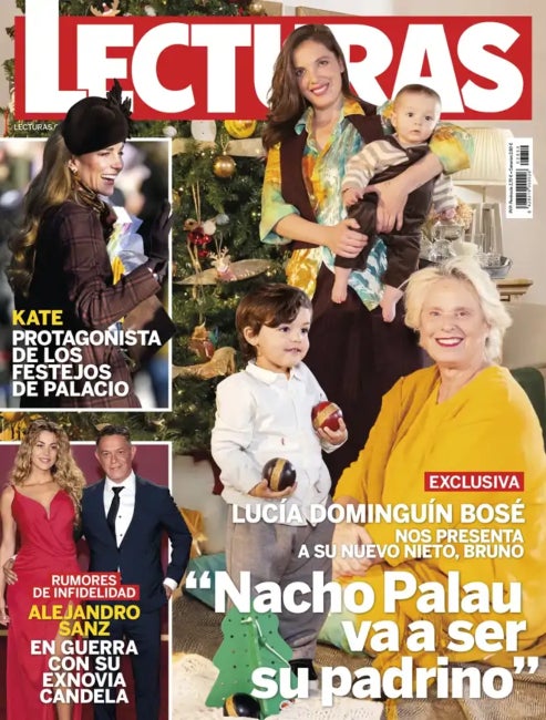 Lucía Dominguín presenta el net, que tindrà de padrí l'exmarit de Miguel Bosé - Lecturas