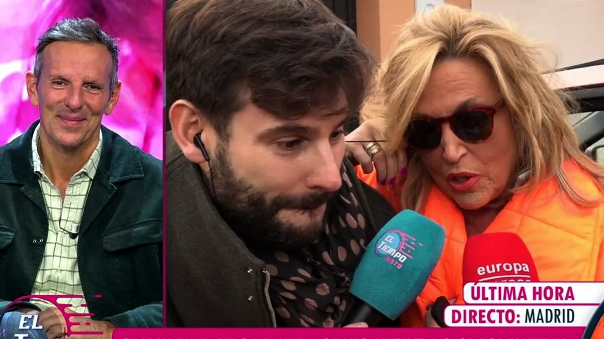 Lydia Lozano parla amb la premsa sobre el problema de salut del seu marit - Telecinco