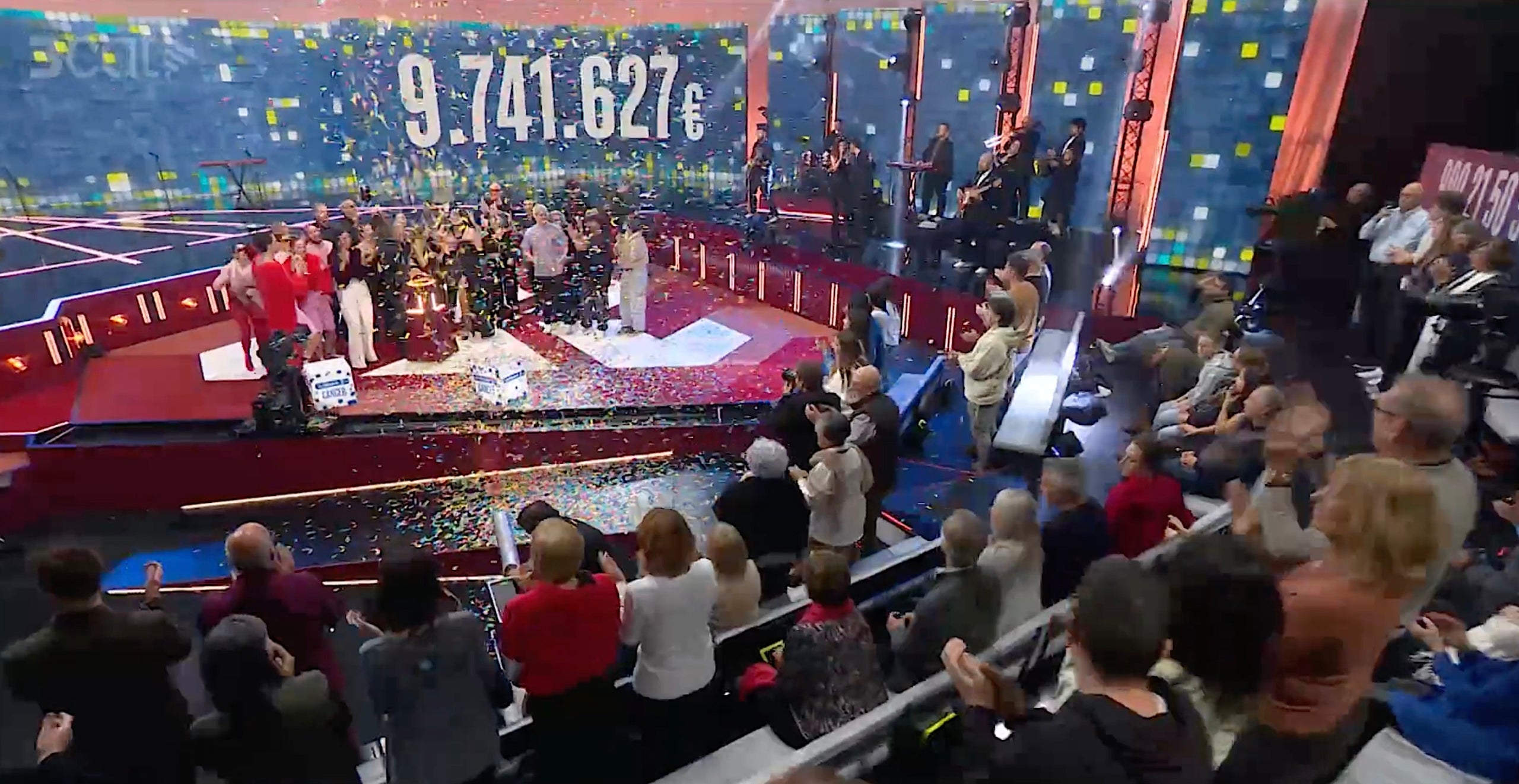 El marcador final de 'La marató' de TV3 del 2025, dedicada al càncer