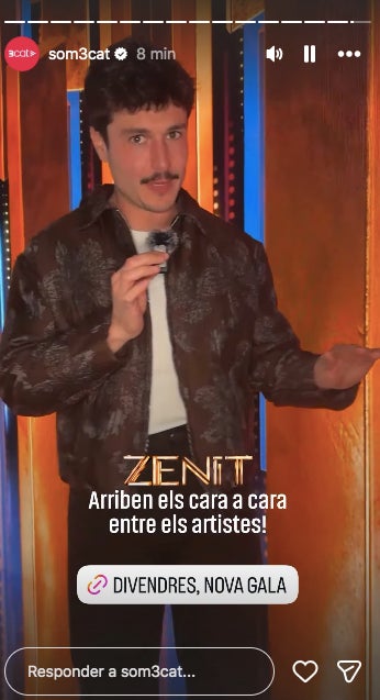 Miki Núñez explica com serà la gala de Zenit d'aquest divendres - Instagram