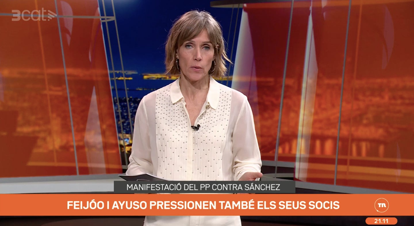 Raquel Sans canta en directe i es posiciona en la discussió sobre les marques històriques - TV3