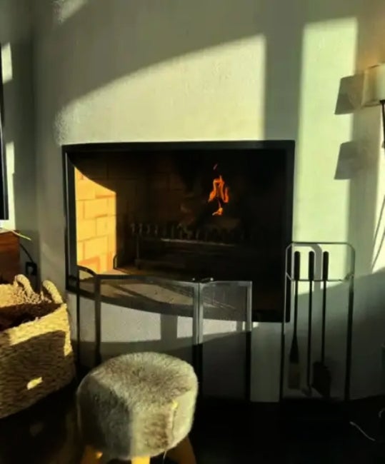 Risto ha compartit com és la xemeneia que té a la casa de Puigcerdà - Instagram