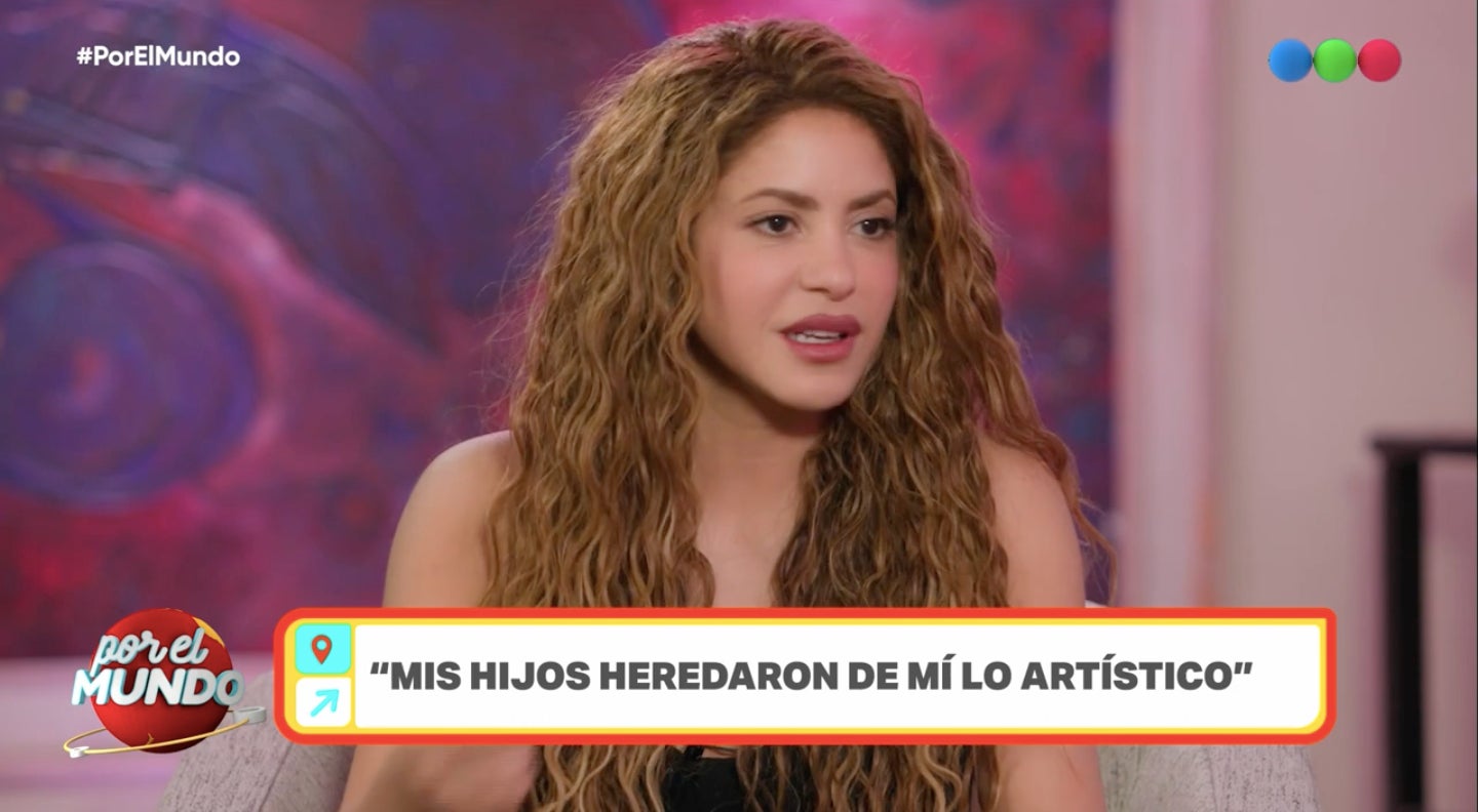 Shakira treu a la llum què han heretat d'ella els fills i quines coses de Gerard Piqué - Youtube