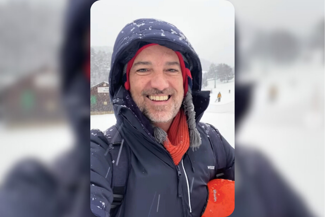 Toni Cruanyes passa les vacances amb la família a la neu - Instagram