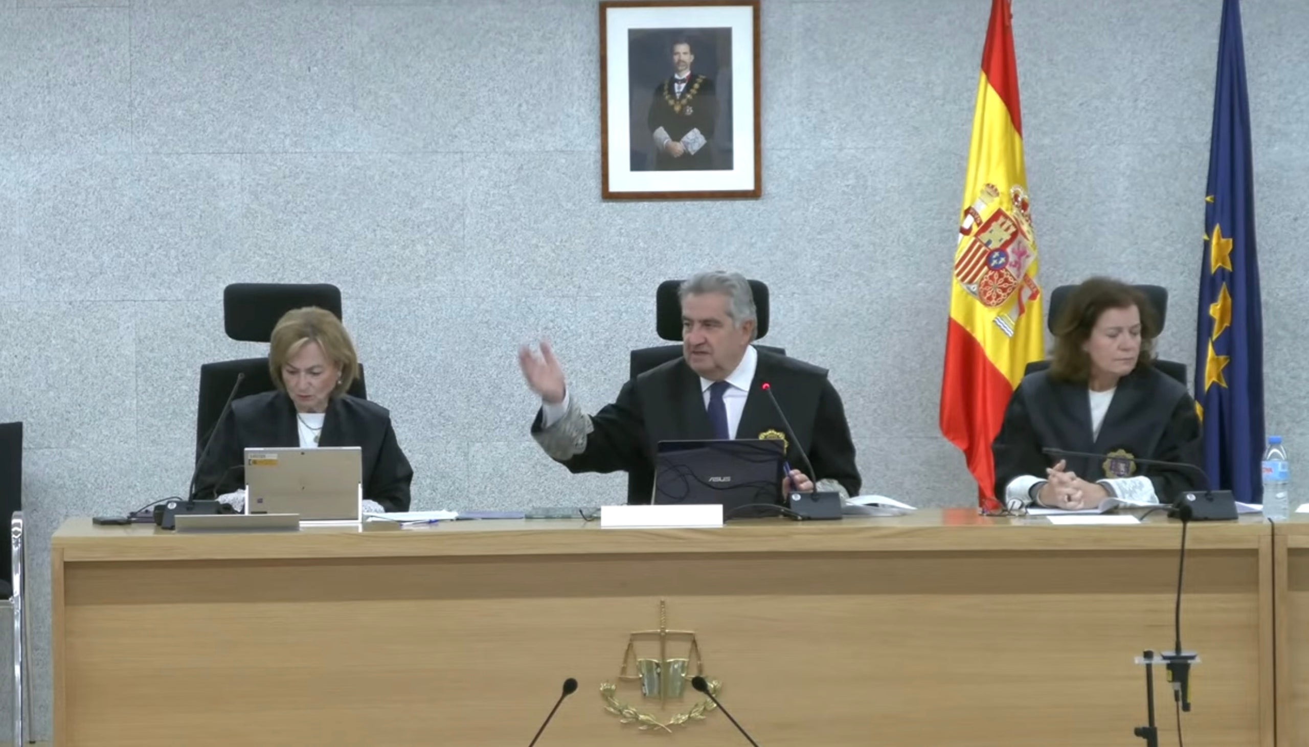 El tribunal que presideix José Ricardo de Prada i que jutja el cas Pujol