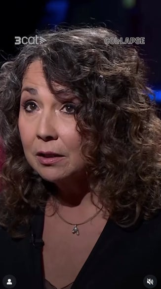 Txell Arana concedeix una entrevista - TV3