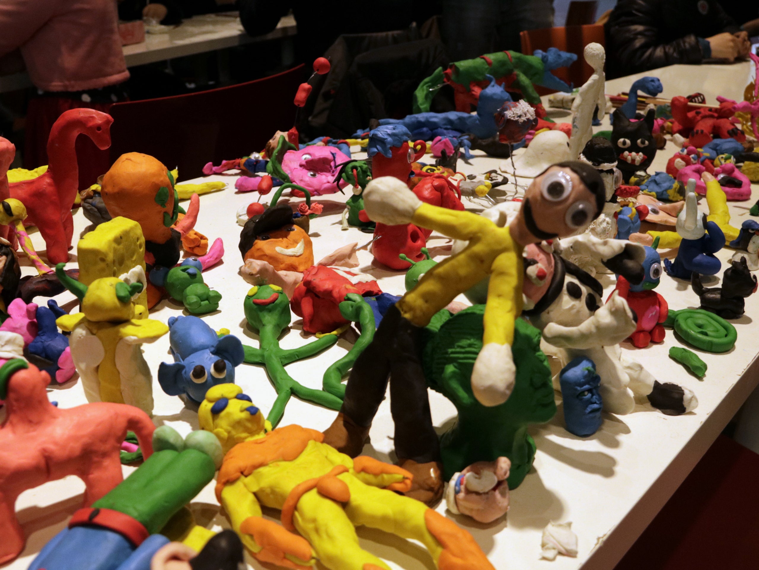 Ninots fets amb plastilina a l'Animac / ACN
