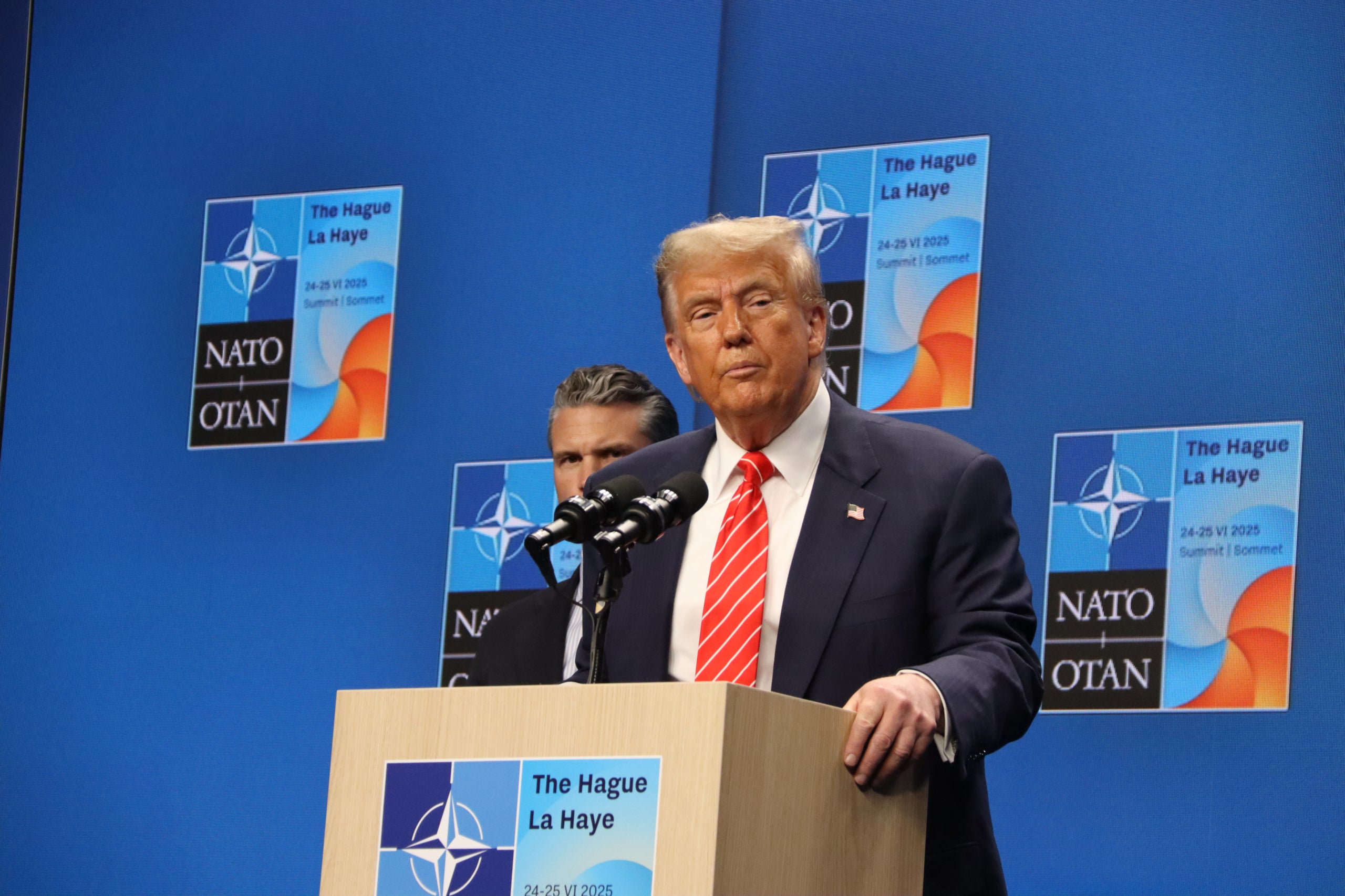 Imatge d'arxiu del president dels Estats Units, Donald Trump. | Albert Cadanet (ACN)