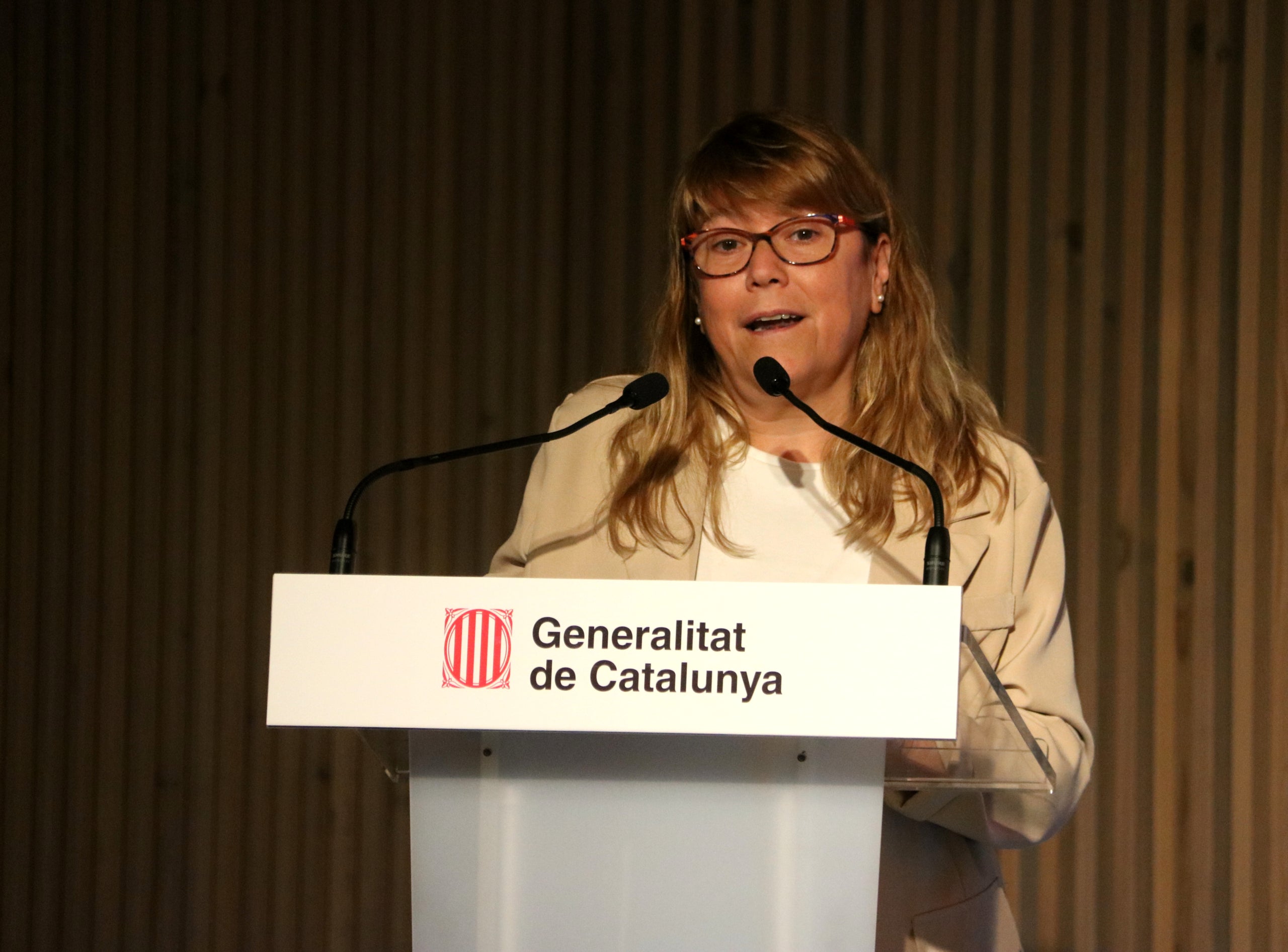 Natàlia Garriga, consellera de Cultura l'any 2023/Pau Cortina