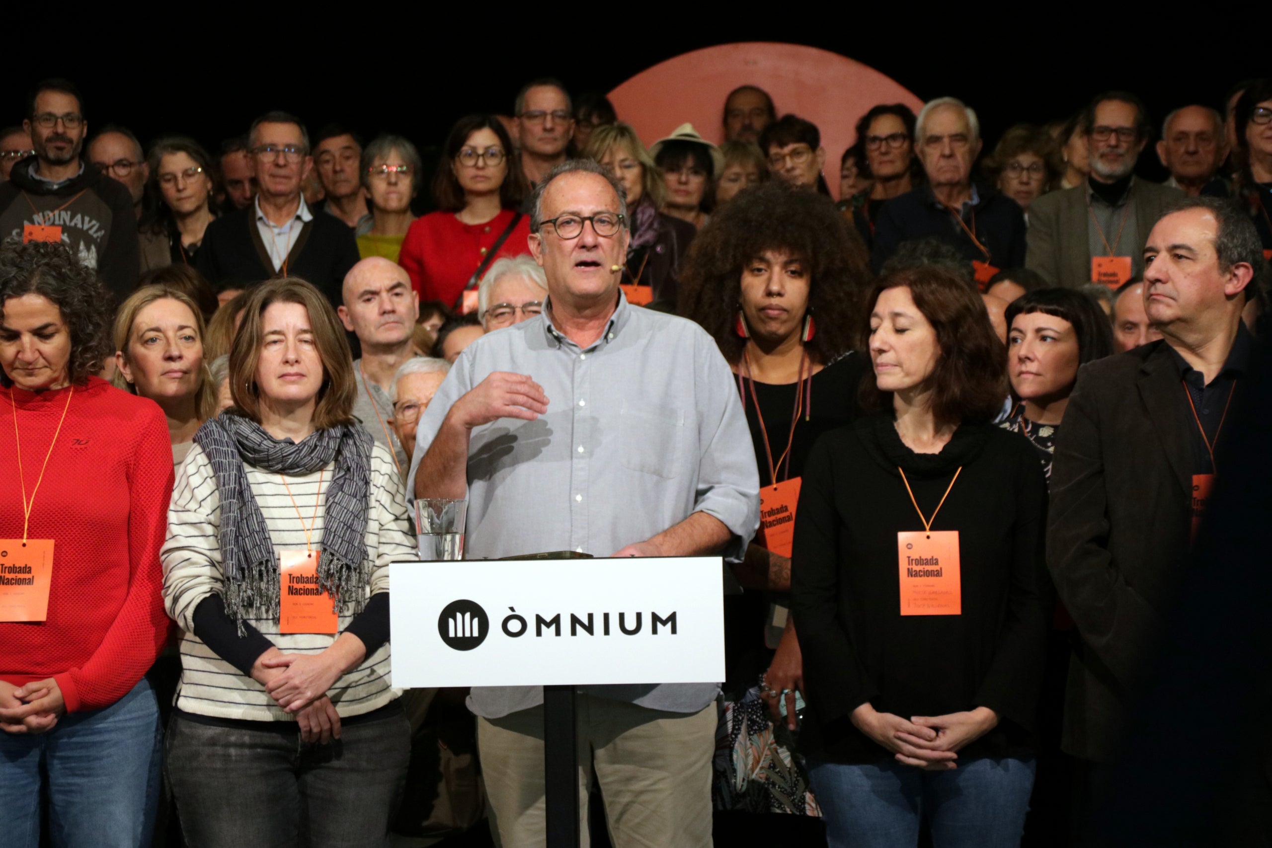El president d'Òmnium, Xavier Antich, en un acte / ACN