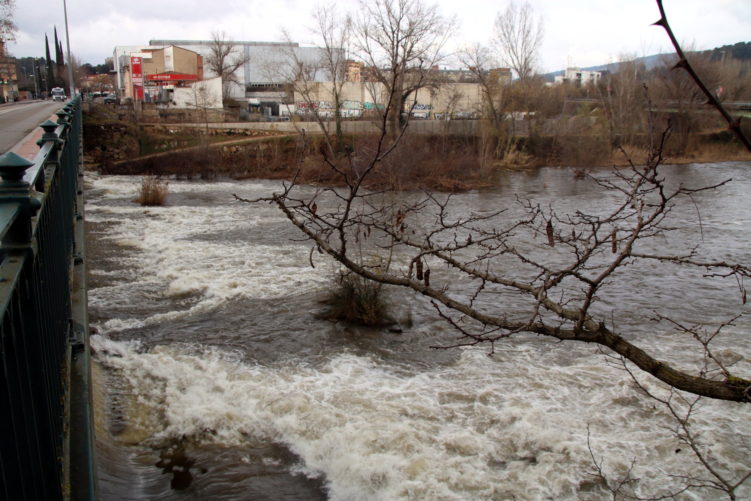 El riu Ter des del Pont de la Barca, a Girona / Berta Artigas Fontàs (ACN)