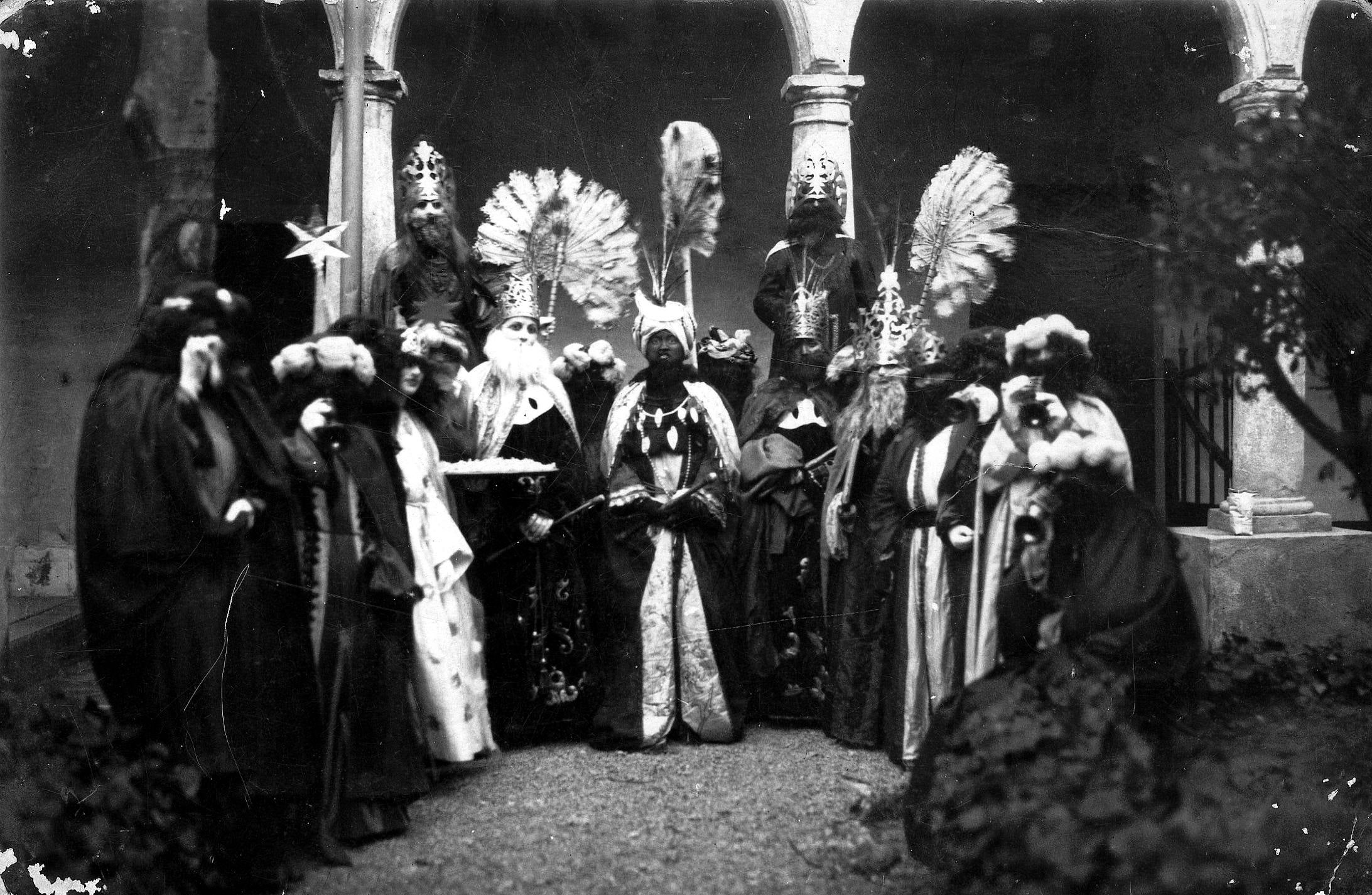 Els reis al Claustre de Sant Francesc de Vilafranca del Penedès/Arxiu Nacional de Catalunya