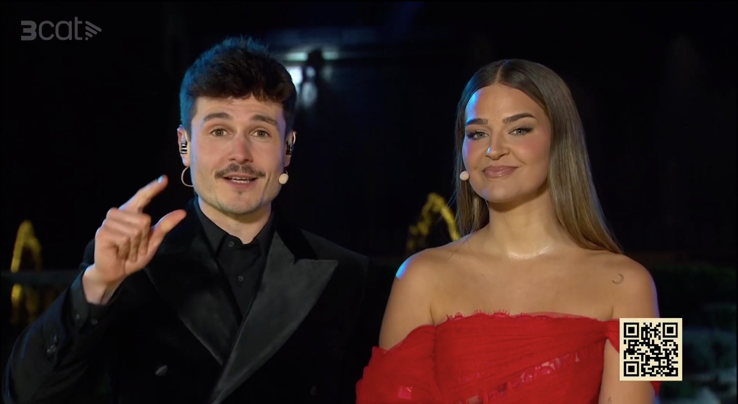 Así han sido las campanadas de TV3 con Laura Escanes y Miki Núñez - TV3