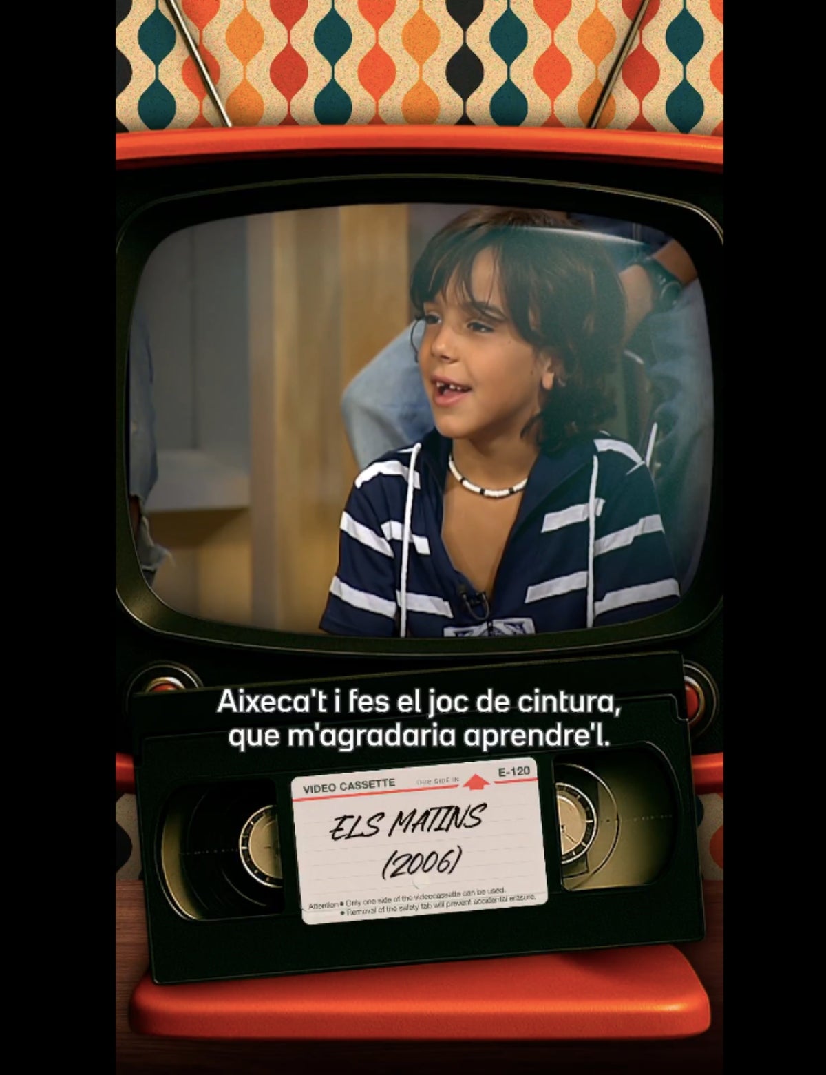 Així va ser la primera intervenció a TV3 d'Oscar Casas | 3Cat