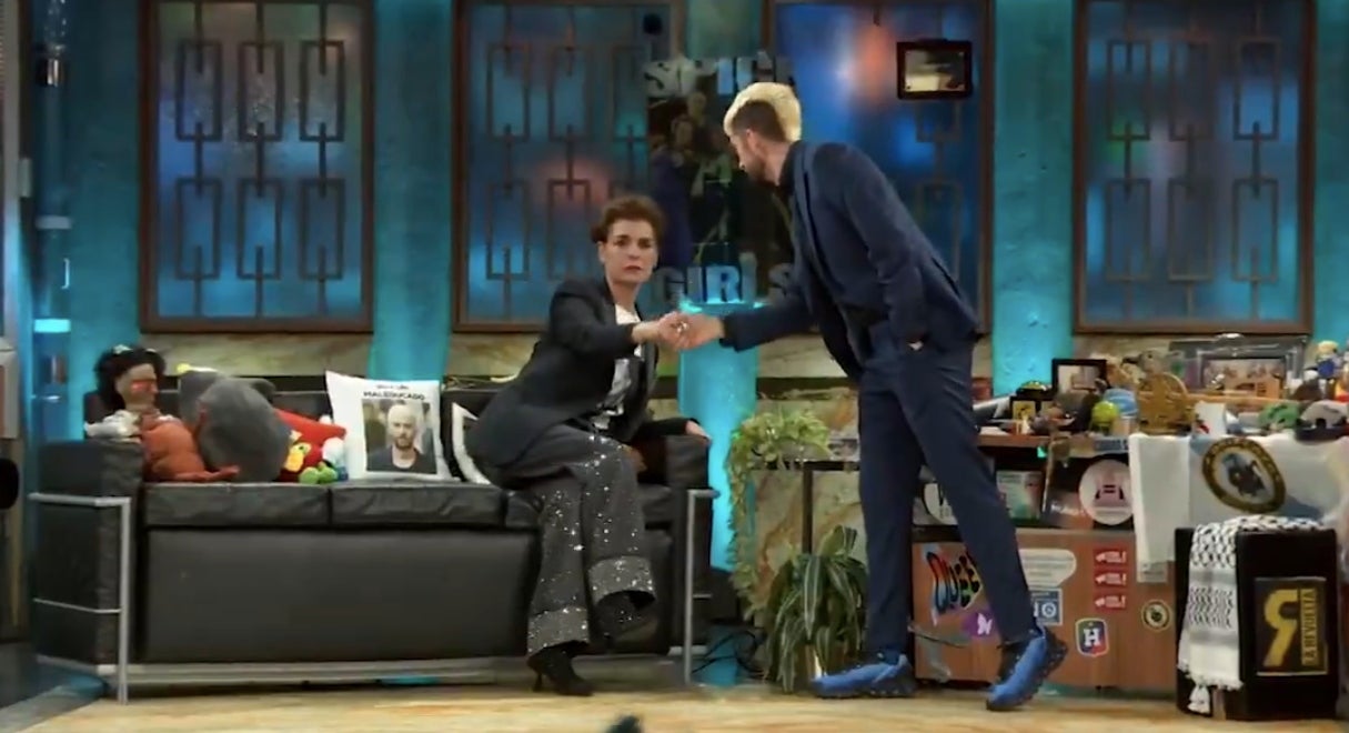 Antonia Dell'Atte carrega contra Ana Rosa Quintana per protegir Alessandro Lequio | RTVE