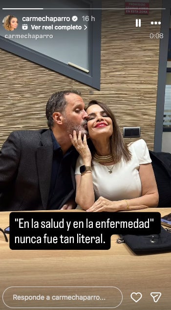 Carme Chaparro i es casa just abans d'una operació complicada - Instagram