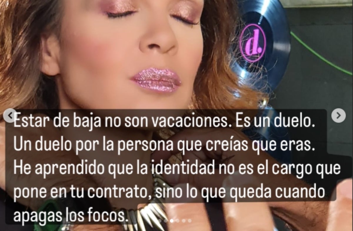 Carme Chaparro se sincera amb una carta molt personal | Instagram