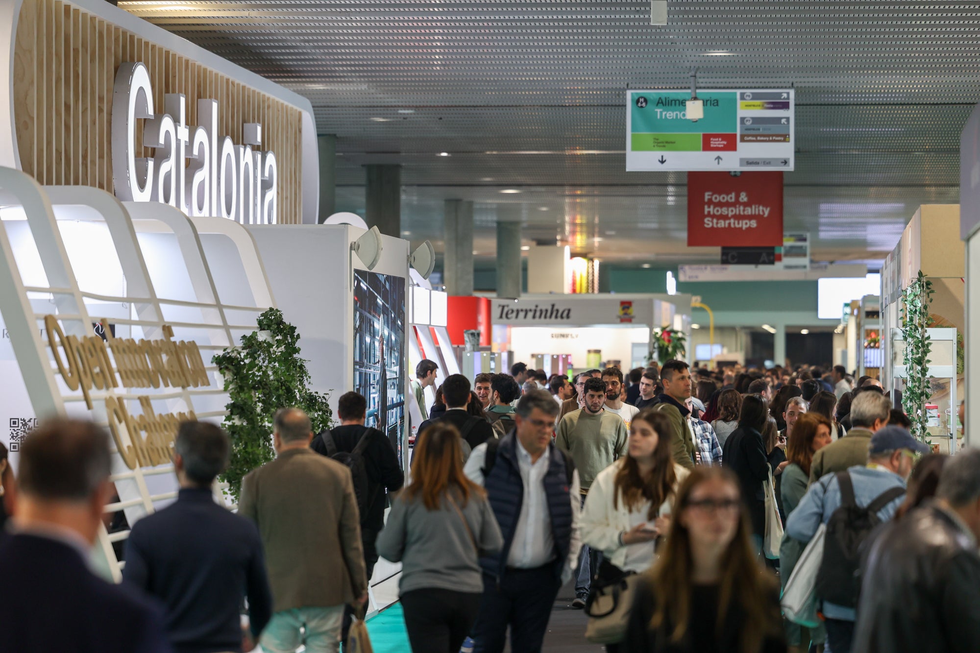 Gran afluència de visitants a Alimentaria el 2024 / Cedida
