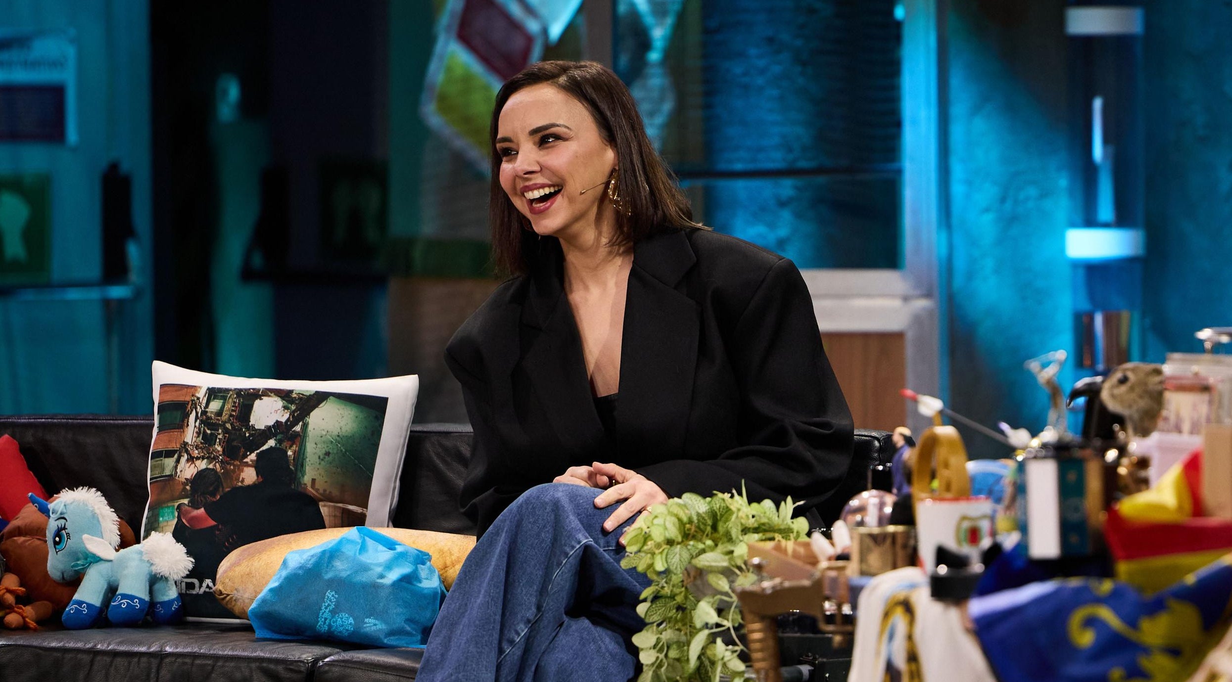 David Broncano, sorprès per les respostes sinceres de Chenoa - TVE