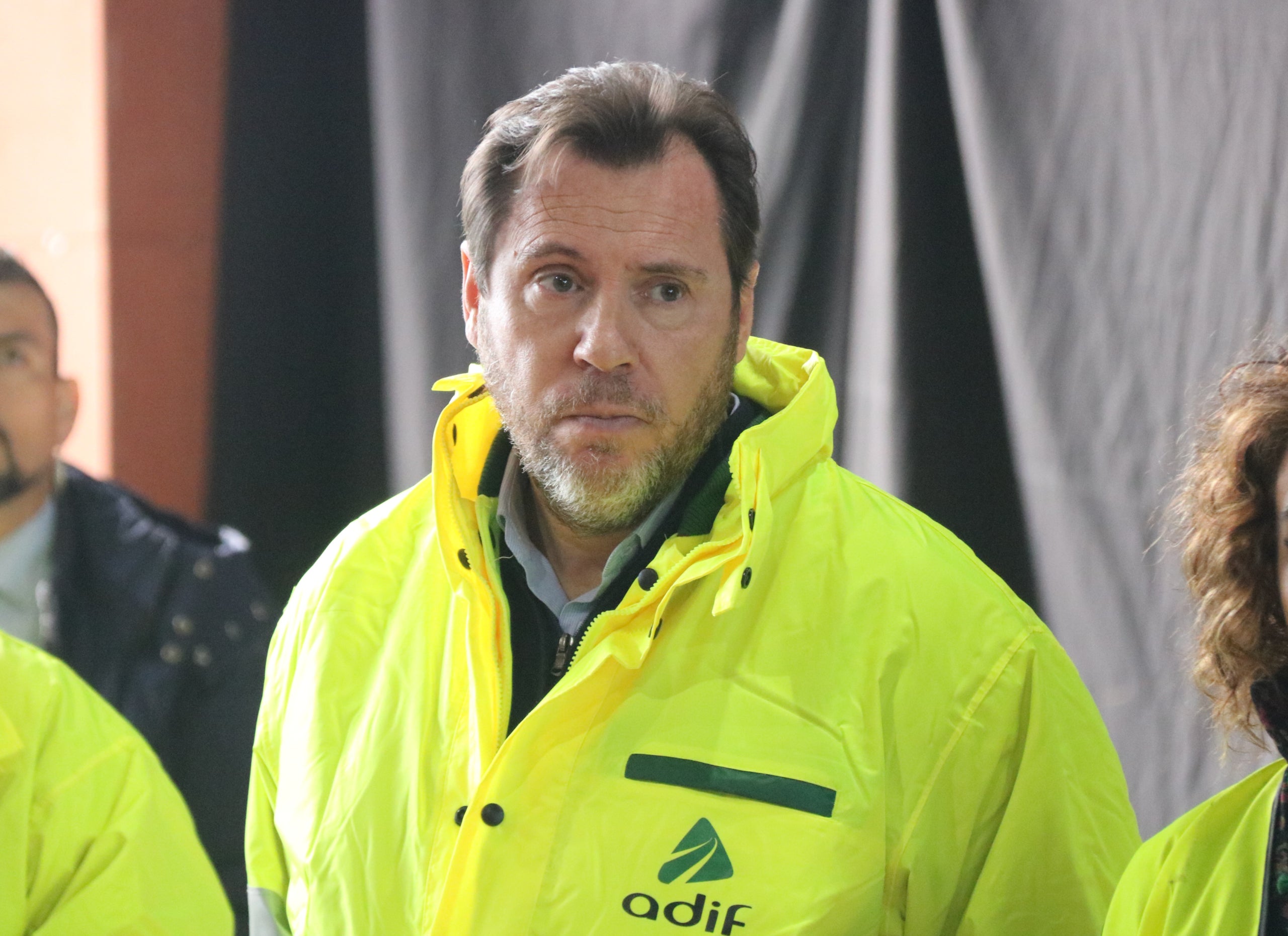 El ministre de Transport, Óscar Puente, a Aldamuz (Còrdova), lloc de l'accident entre dos trens d'alta velocitat / ACN