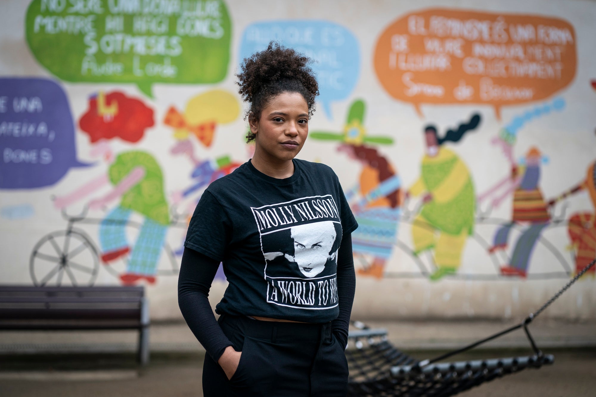 Tai Fati, actriu que ha interpreta el paper d’Aina a ‘Com si fos ahir’ | Mireia Comas