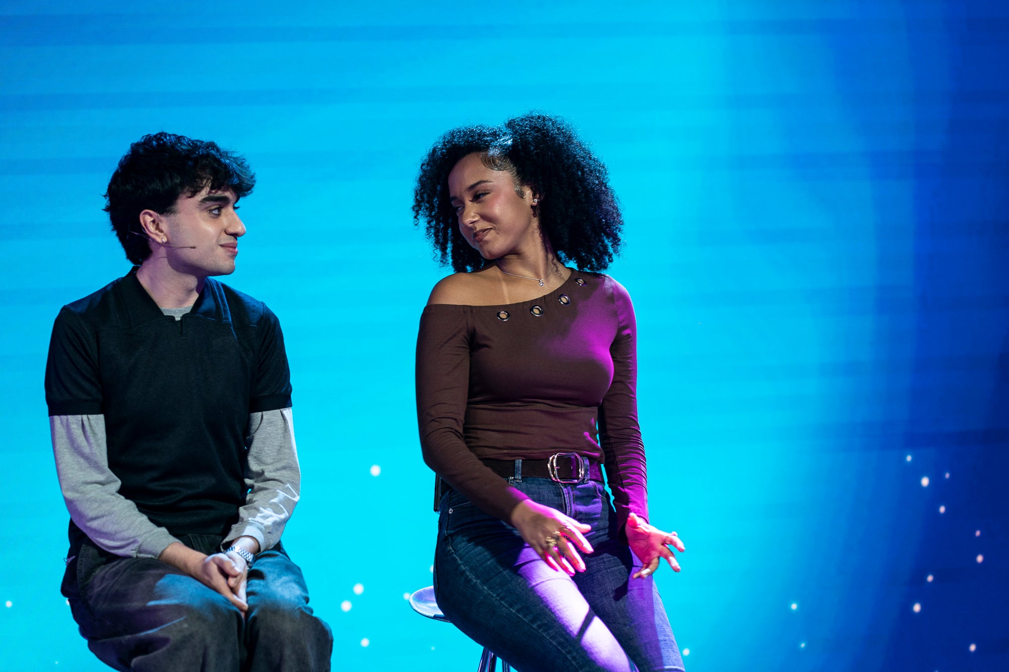 Alberto Gadel i Aina da Silvia presentaran les postgales d'Eufòria' | Mireia Comas