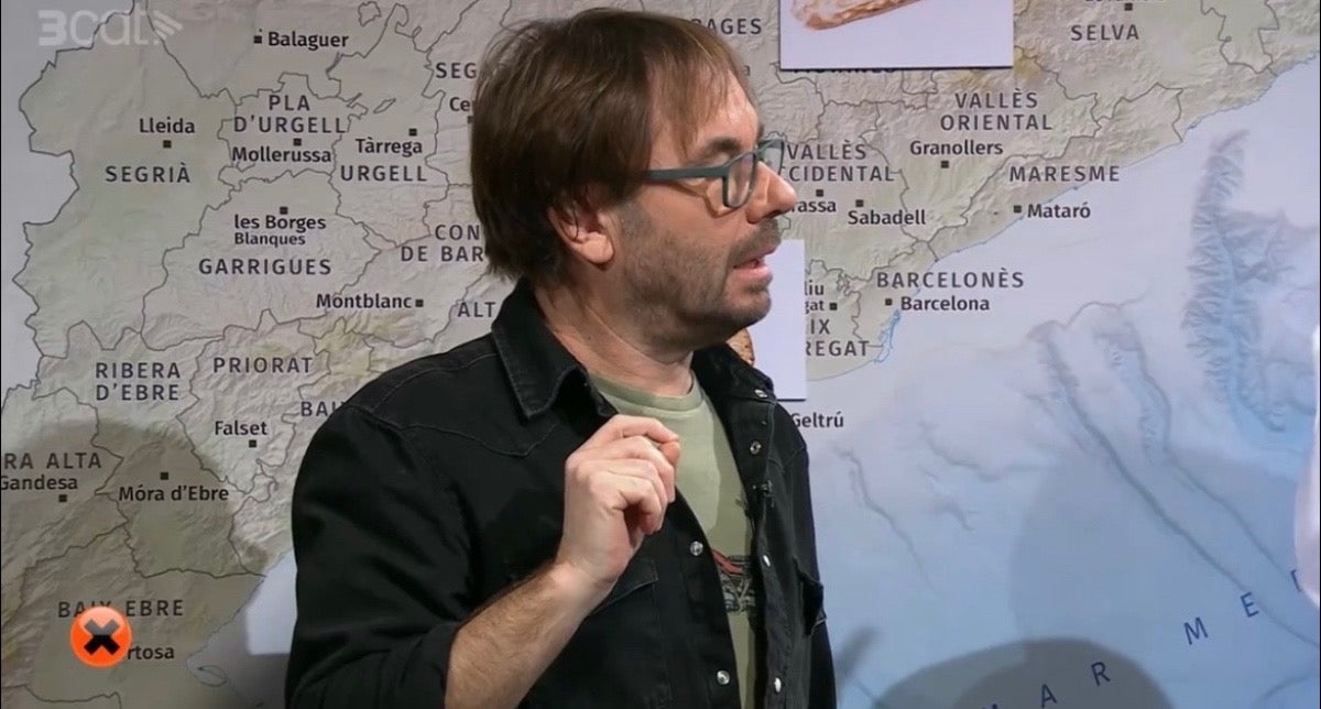 El presentador només ha encertat dues de les quatre postres - TV3