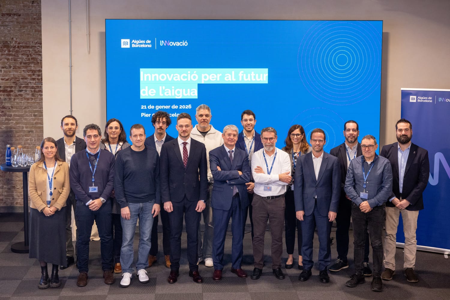 Unes 100 persones de 40 entitats territorials han estat presents en una jornada per situar la innovació oberta i col·laborativa com el motor de transformació social, econòmica i ambiental / Foto: Aigües de Barcelona