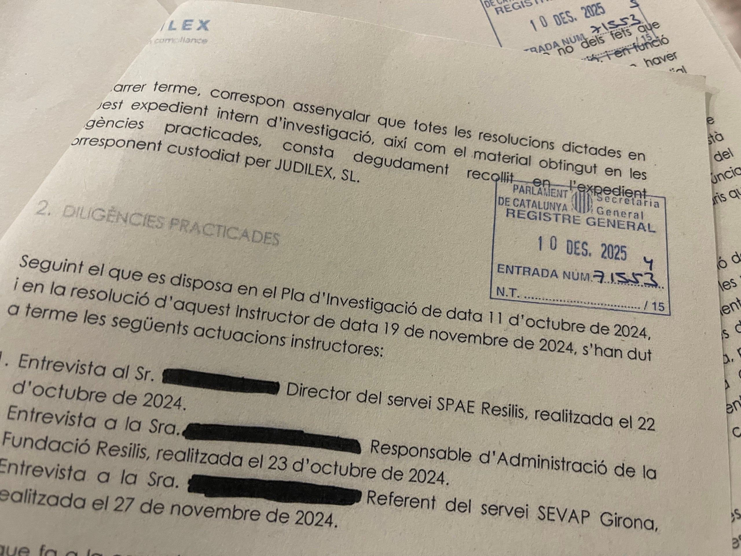 Informe auditoria de Plataforma Educativa/QS