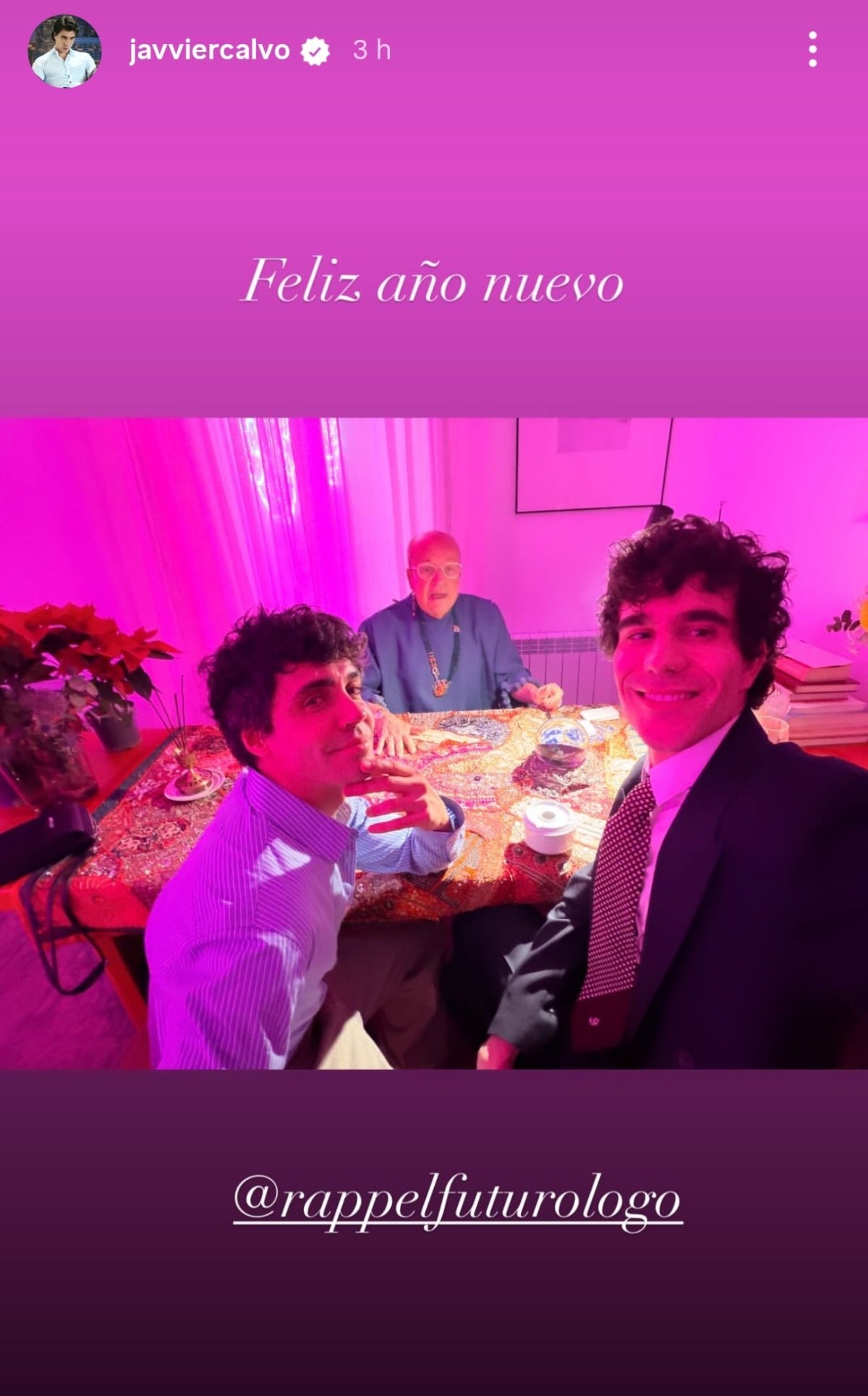 Javier Calvo i Javier Ambrossi han celebrat una festa per rebre el nou any després de la seva ruptura | Instagram