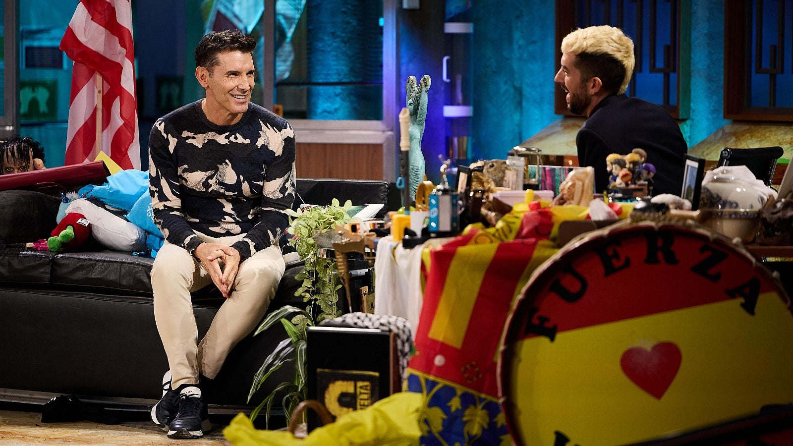 Jesús Vázquez frena David Broncano a l'entrevista sobre la marxa de Telecico - TVE