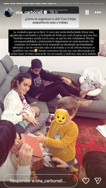 La nedadora explica com s'organitza el dia - Instagram
