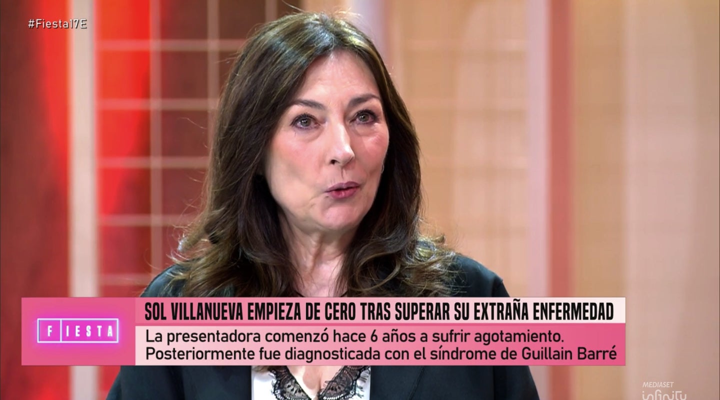 La periodista Sol Villanueva confiesa que ha estado 16 meses ingresada - Telecinco