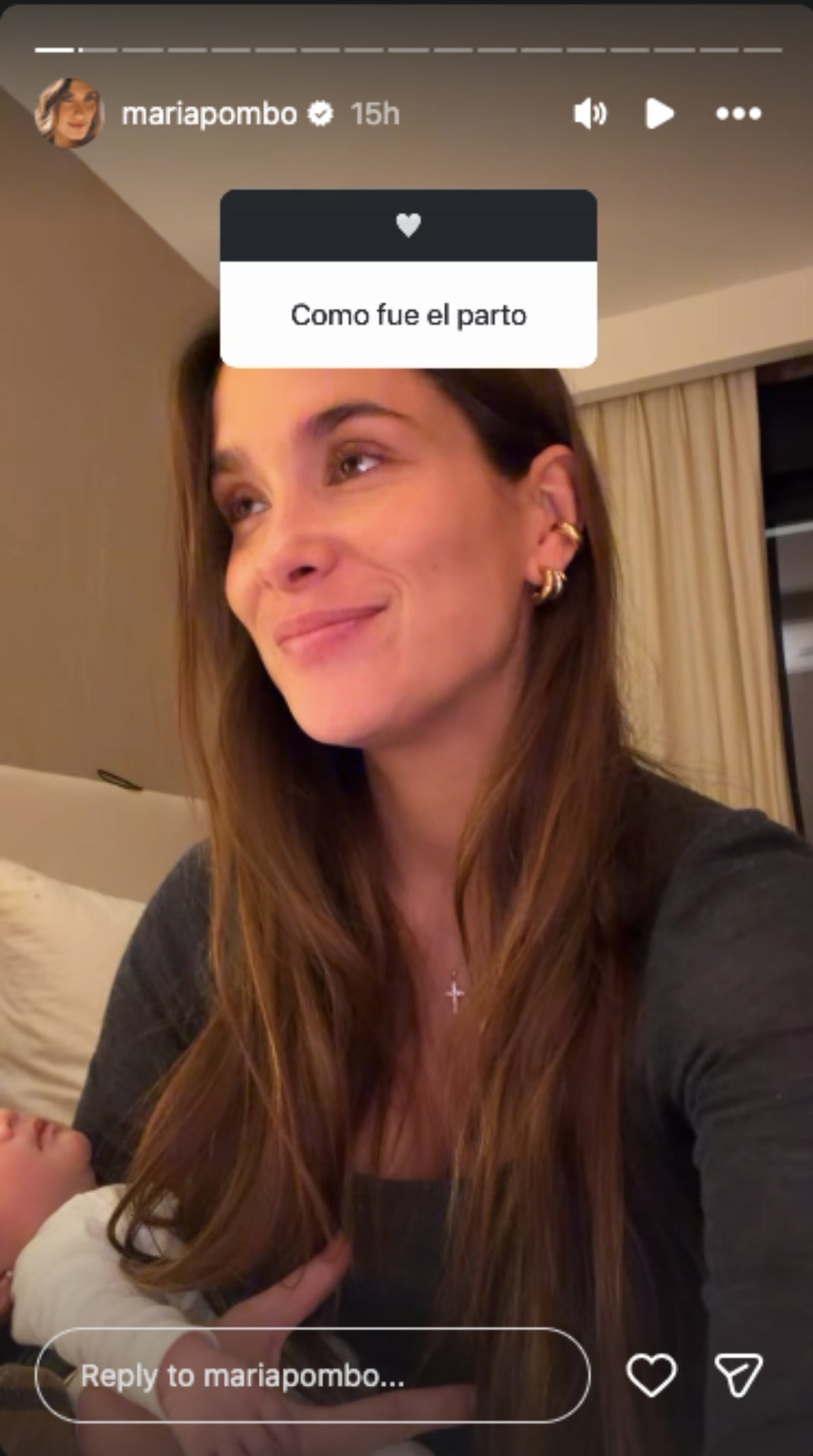 María Pombo revela com ha estat el part de la seva filla | Instagram