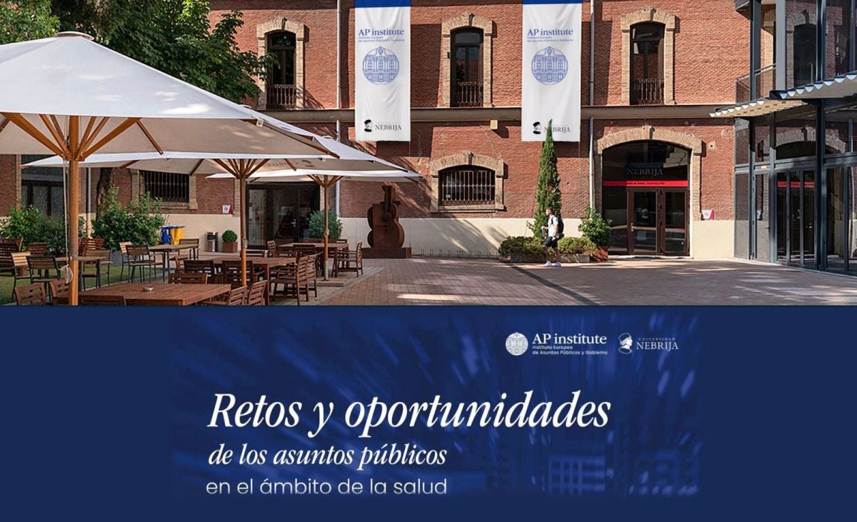 Els assumptes públics en sanitat, a debat en un seminari web que anticipa el primer diploma especialitzat d'AP institute | Universitat Nebrija