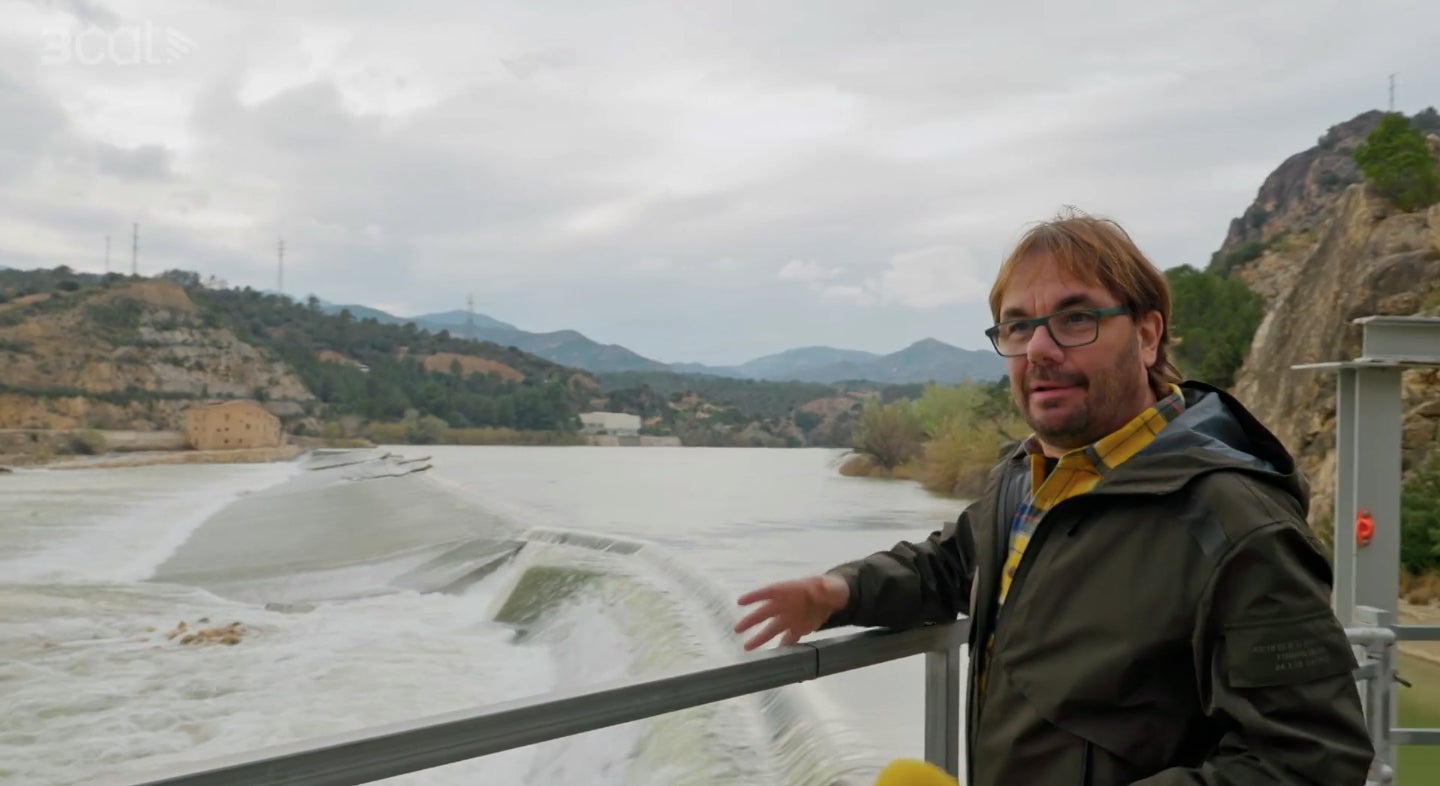 Quim Masferrer visita l'Assut de Tivenys - TV3